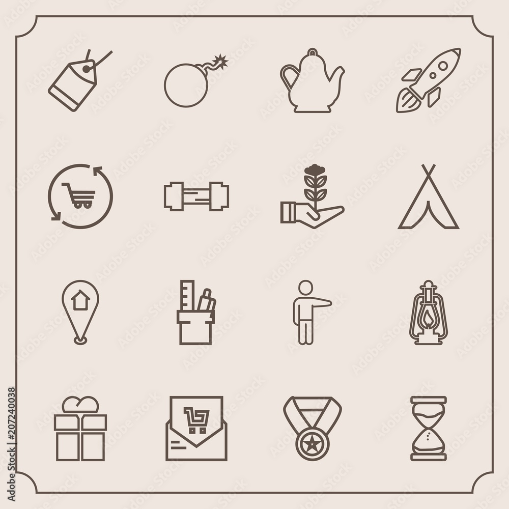 Modern, simple vector icon set with list, box, sand, equipment, travel, weapon, paper, hour, stationery, hourglass, receipt, success, win, lantern, gift, prize, bill, location, showing, clock icons Modern, simple vector icon set with list, box, sand, equipment, travel, weapon, paper, hour, stationery, hourglass, receipt, success, win, lantern, gift, prize, bill, location, showing, clock icons