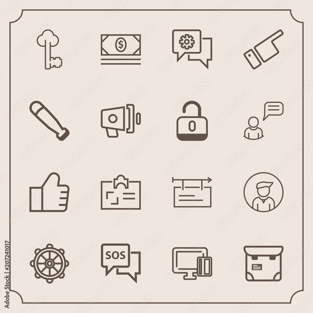 Modern, simple vector icon set with sos, card, money, safety, boy, coin, personal, help, man, wheel, danger, id, mobile, emergency, banner, helm, poster, internet, male, billboard, cash, person icons Modern, simple vector icon set with sos, card, money, safety, boy, coin, personal, help, man, wheel, danger, id, mobile, emergency, banner, helm, poster, internet, male, billboard, cash, person icons