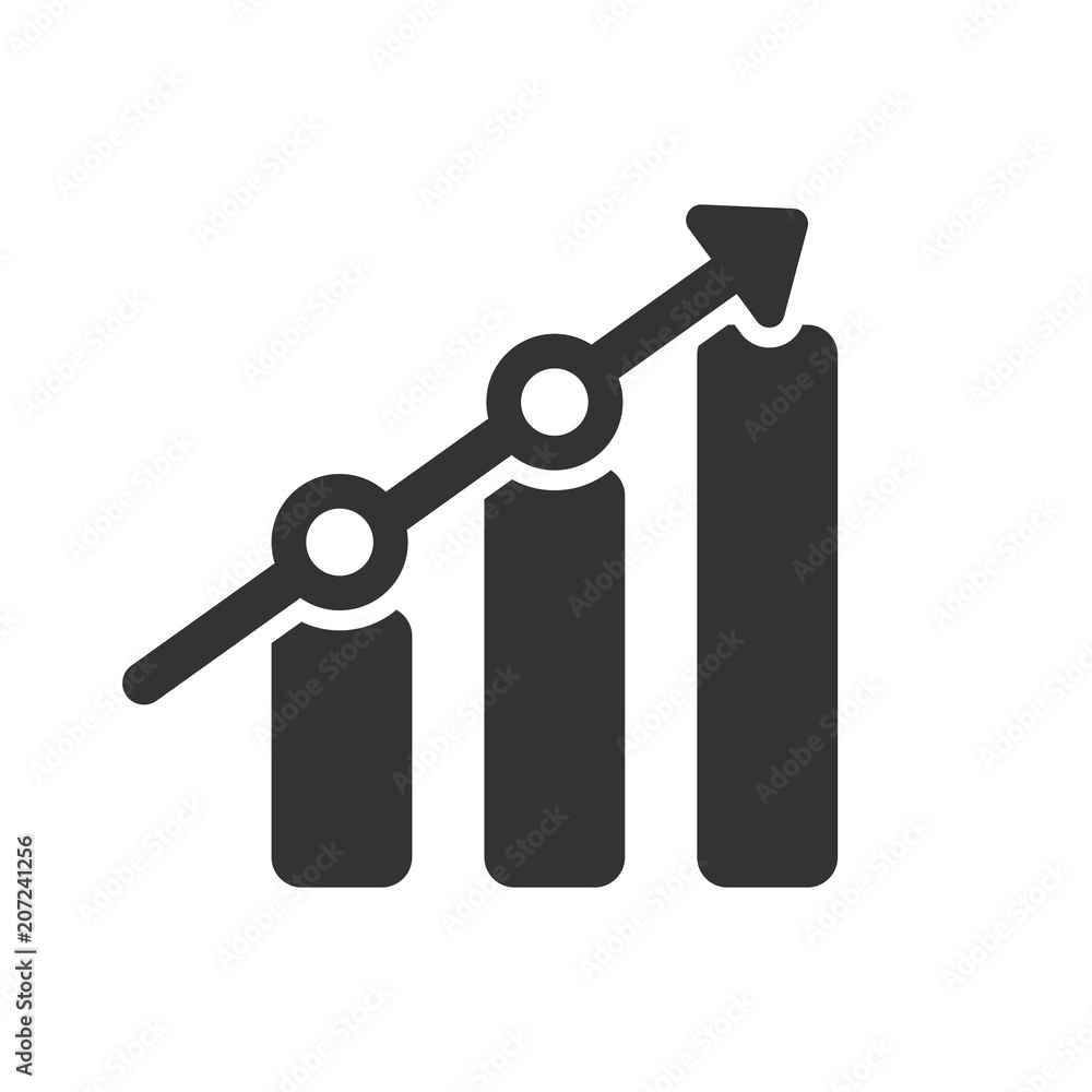Bar Business logo. Chart icon. Finance Symbol. Vectro logo eps 08. Bar Business logo. Chart icon. Finance Symbol. Vectro logo eps 08.