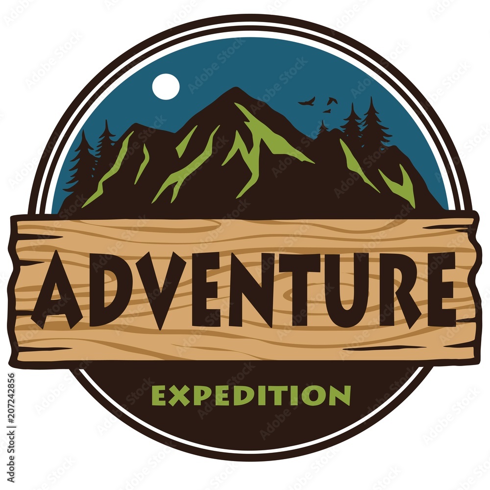 custom made wallpaper toronto digitalCamping Logo Template Vector