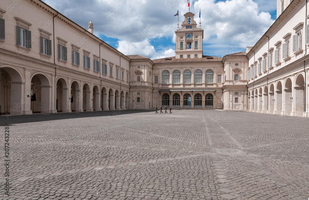 Fototapeta premium Quirinale, residence of the President of the Italian Republic