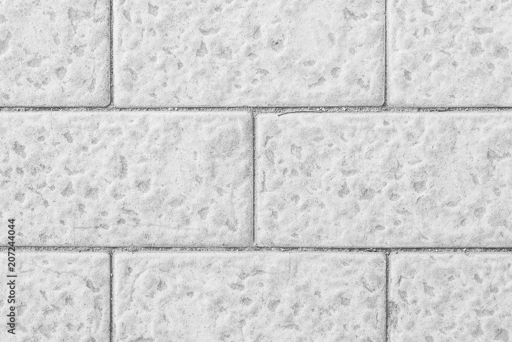 Fototapeta premium White stone block floor background