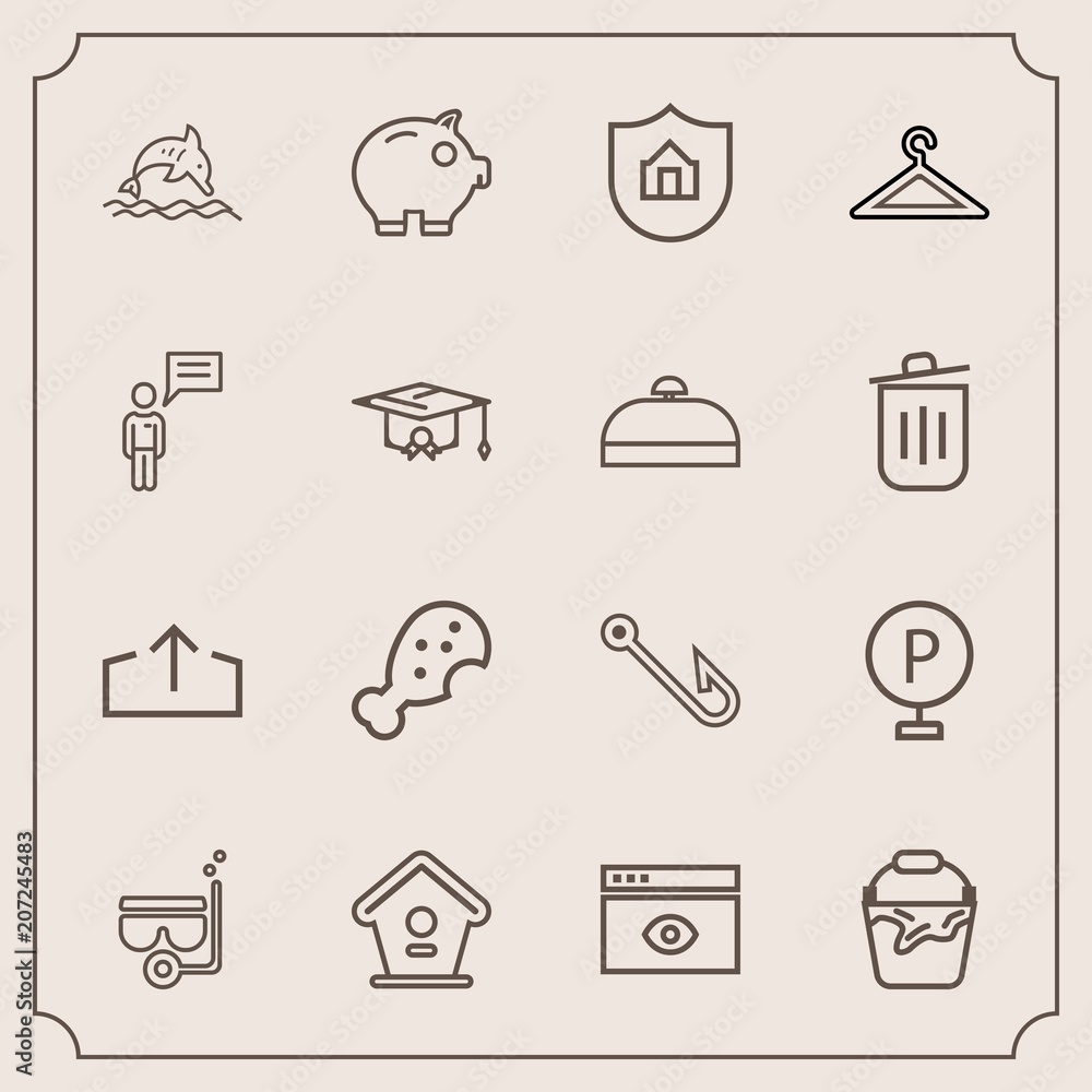 Modern, simple vector icon set with snack, handle, meal, money, vehicle, nature, wooden, urban, wildlife, upload, computer, bird, hook, finance, rod, summer, snorkel, internet, window, lot, mask icons Modern, simple vector icon set with snack, handle, meal, money, vehicle, nature, wooden, urban, wildlife, upload, computer, bird, hook, finance, rod, summer, snorkel, internet, window, lot, mask icons