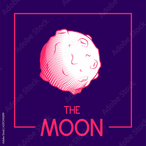 Red moon logotype