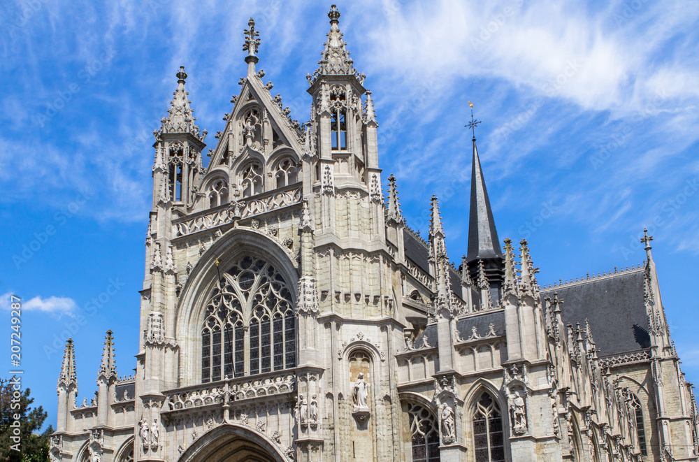 Church of Our Blessed Lady of the Sablon in Brussel, Belgium