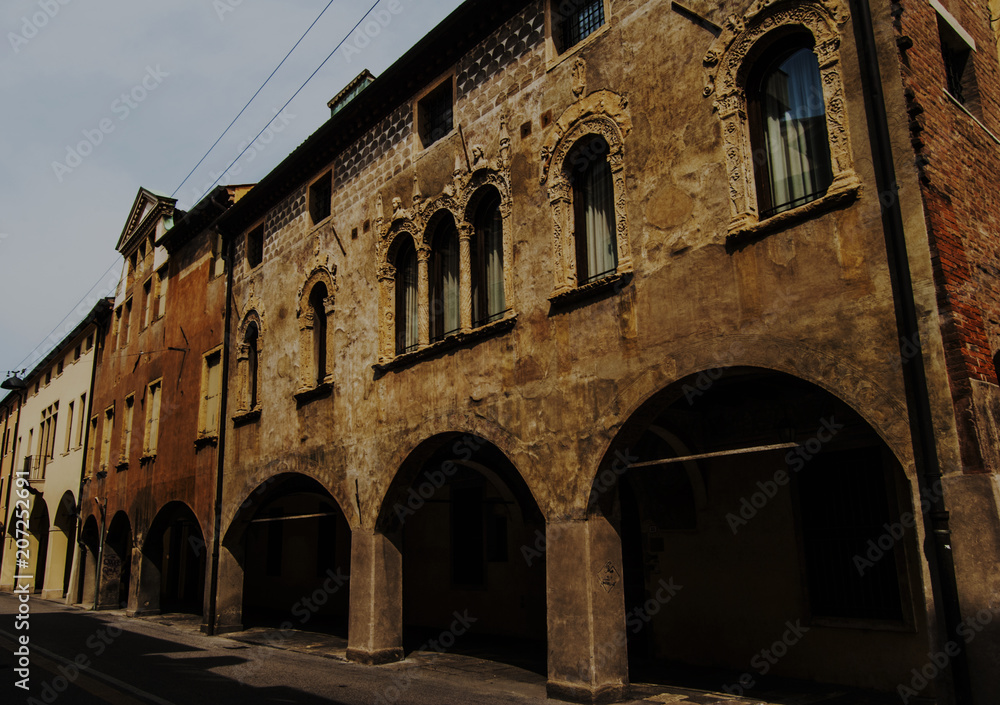 Padua street Italy