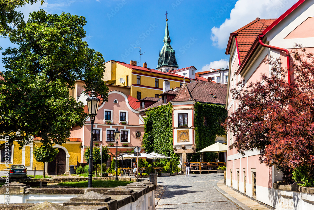 Obraz premium Jindrichuv Hradec. City in South Bohemian region, Czech Republic, Central Europe.