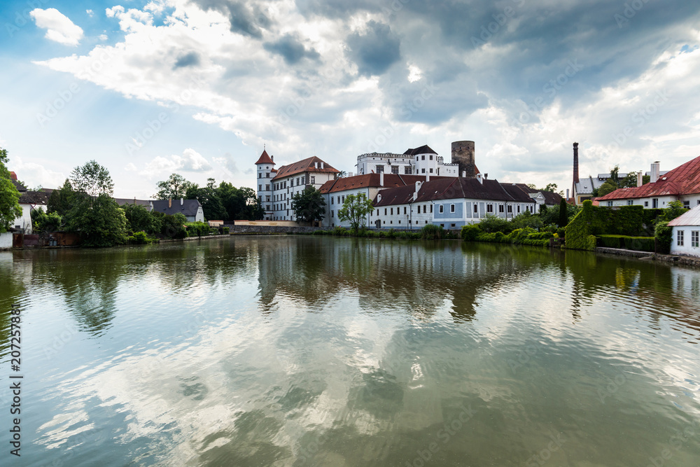 Obraz premium Jindrichuv Hradec. City in South Bohemian region, Czech Republic, Central Europe.