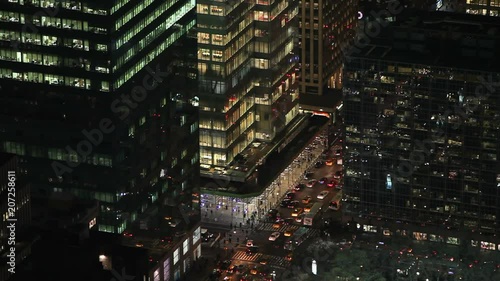 Manhattan, Broadway looking towards Times Square, New York, United States of America