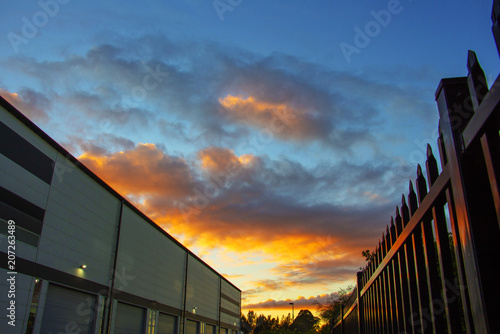 Sunrise on the Fance