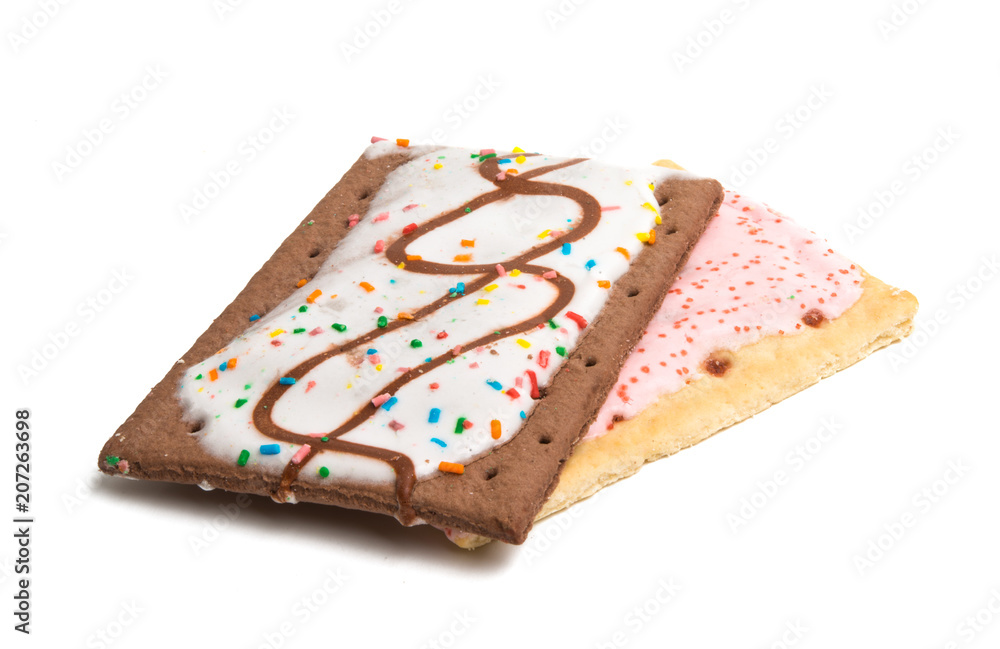 biscuits with jam with icing isolated biscuits with jam with icing isolated
