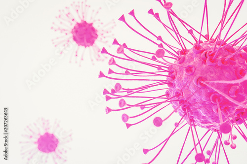 Canvastavla Virus Cell T-Cell cancer cell with receptors dendritic cells antigen-presenting