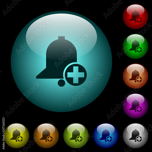 Add new reminder icons in color illuminated glass buttons