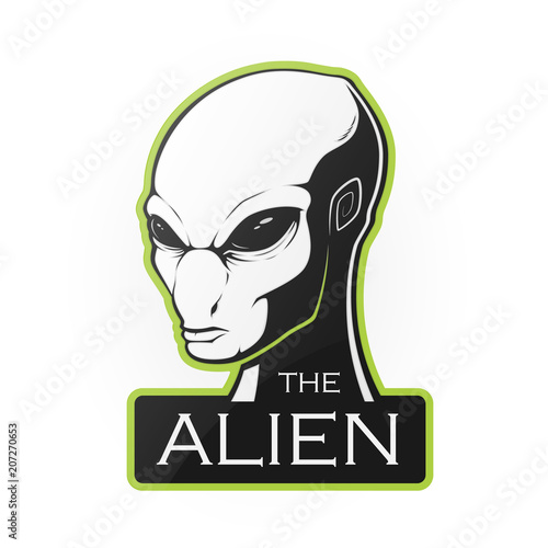 Head of alien