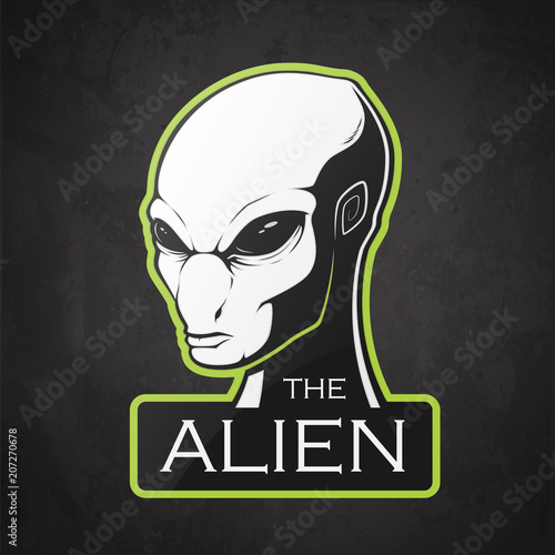 Head of alien