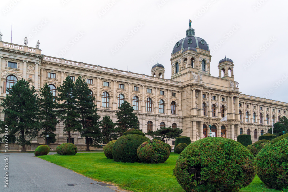 Facade of Kunsthistorisches Museum, Vienna, Austria