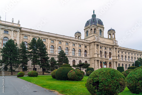 Facade of Kunsthistorisches Museum, Vienna, Austria