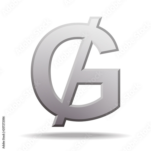 Paraguayan guarani currency symbol photo