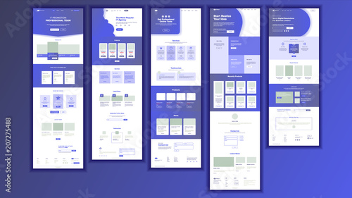 Website Page Vector. Business Website. Web Page. Landing Design Template. Processes And Office Situation. Meeting Teamwork. Human Resources. Support Solution. Illustration