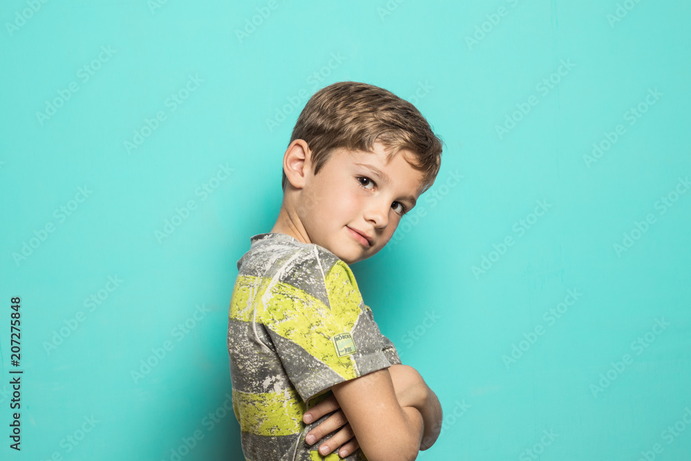 Child with arms folded Child with arms folded
