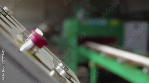 Sawmill - Process Of Woodworking - Ironing Of Wood