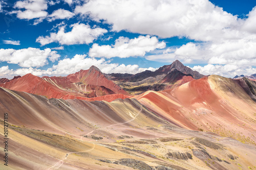 Rainbow Mountain, the landmark of Peru.