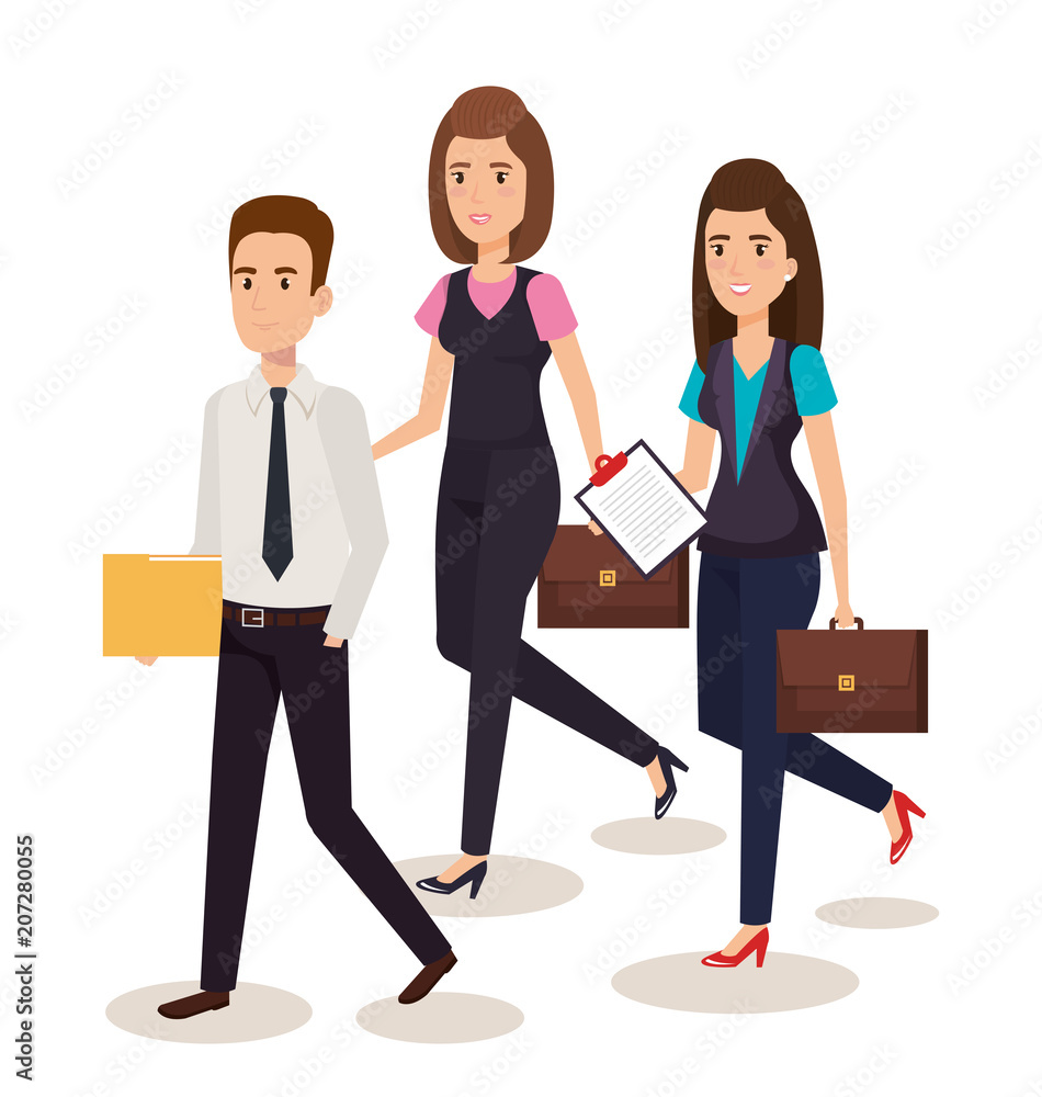 business people isometric avatars vector illustration design business people isometric avatars vector illustration design