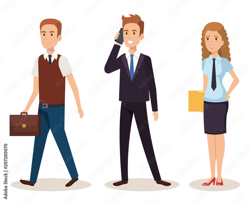 business people isometric avatars vector illustration design business people isometric avatars vector illustration design
