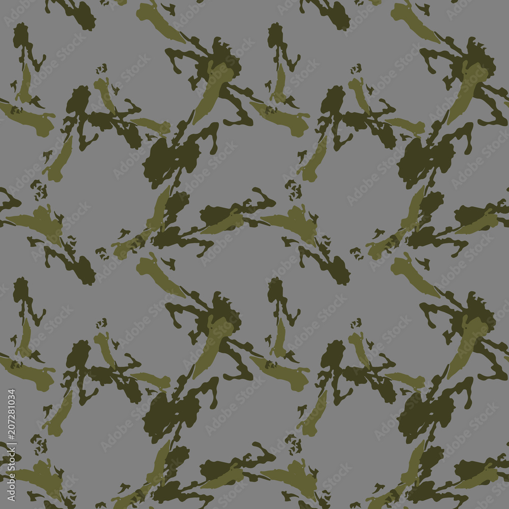 Abstract green and grey background as UFO camouflage Abstract green and grey background as UFO camouflage