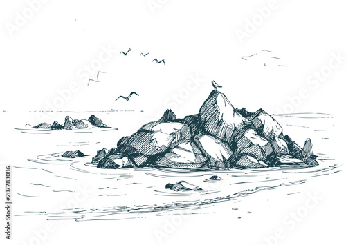 Sea sketch