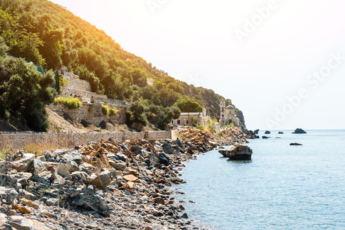 Coastal Pjazage Mount Athos photo