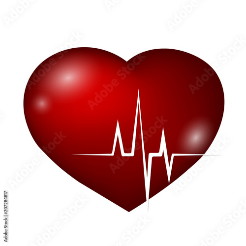 Heart and rhythm curve