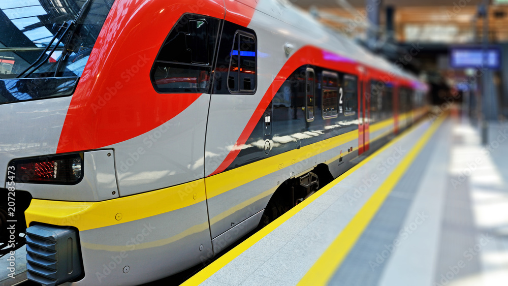 Obraz premium Pociąg.