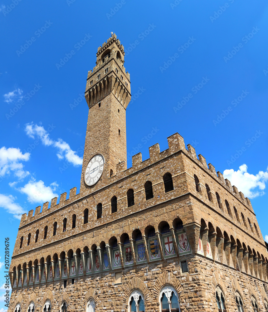 Florence in Italy Famous Monument called Old Palace