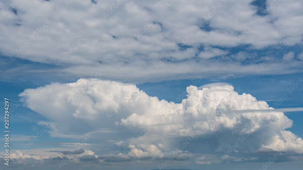 Fototapeta premium Wolkenpanorama