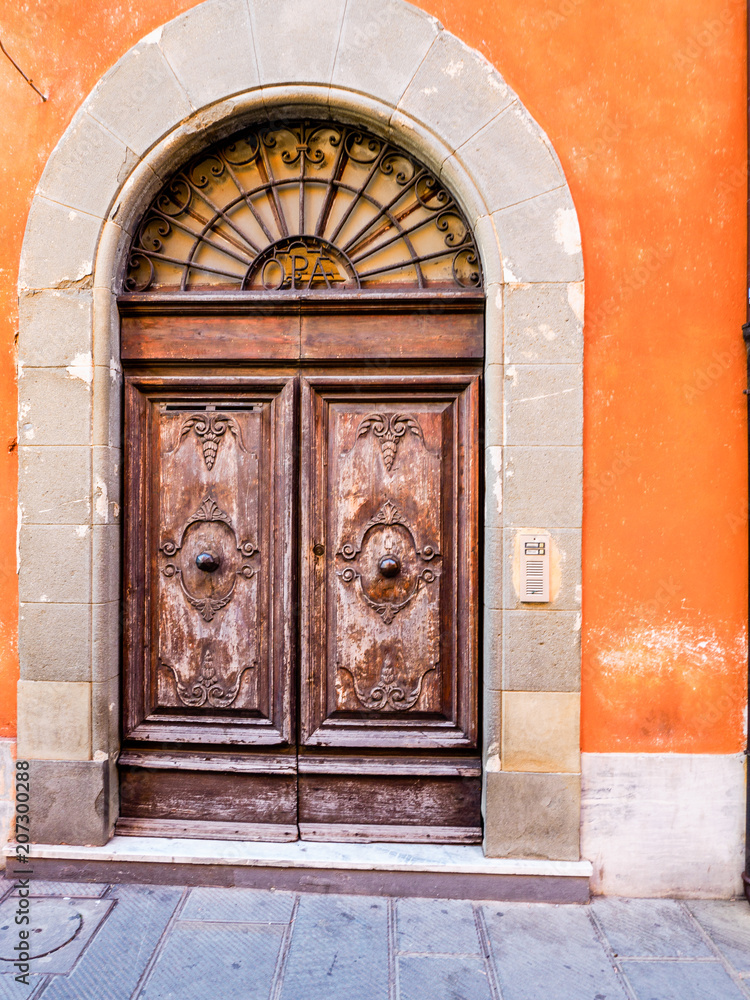 Old doors, Tuscany