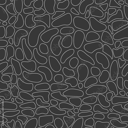 Abstract color line cell pattern