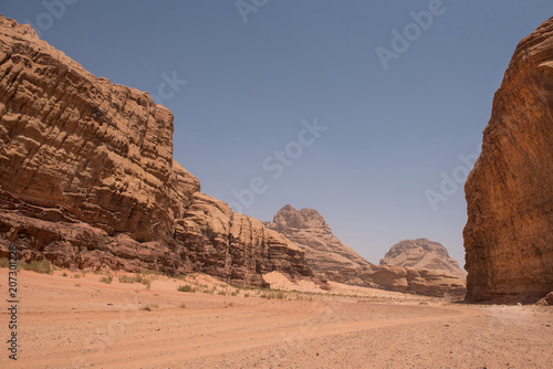 Burrah canyon. Wadi Rum desert, Jordan