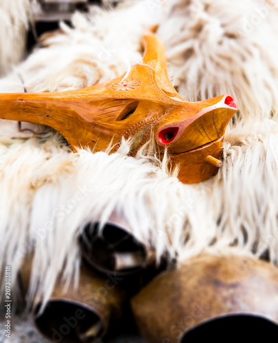 Sardinian Carnival Mask - Boes Merdules