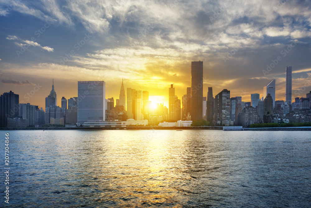 Fototapeta premium New York City skyline