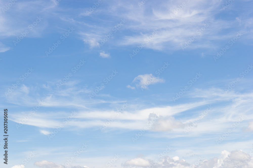 Transparent blue sky with clouds and atmospheric afternoon. Transparent blue sky with clouds and atmospheric afternoon.