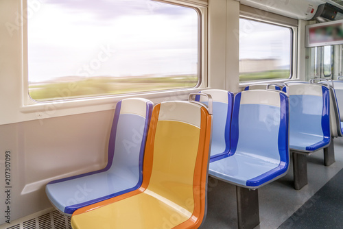 Photography Light rail car seat