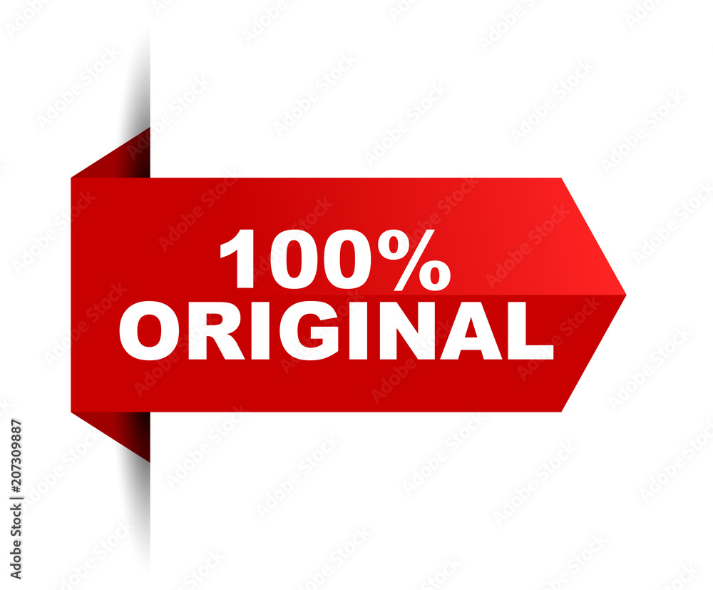 banner 100% original
