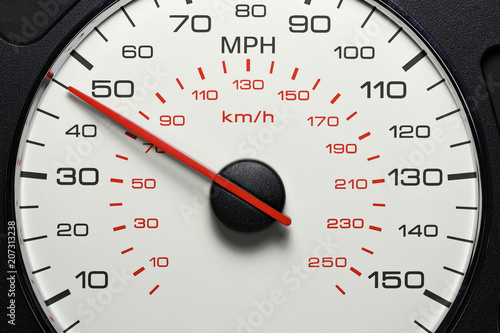 Photos speedometer at 45 MPH