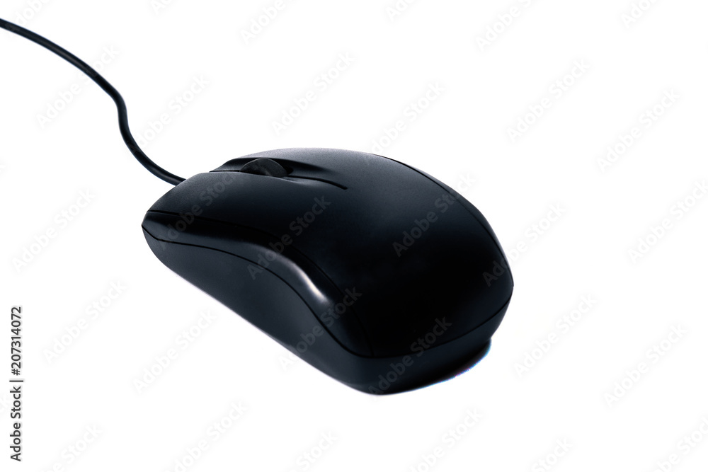 mouse for computer or laptop on white background or isolated mouse for computer or laptop on white background or isolated