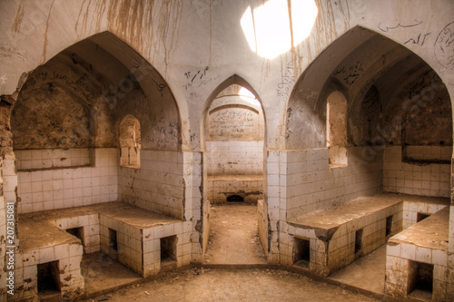 Ruins of Kharanaq near Yazd, Iran. photo