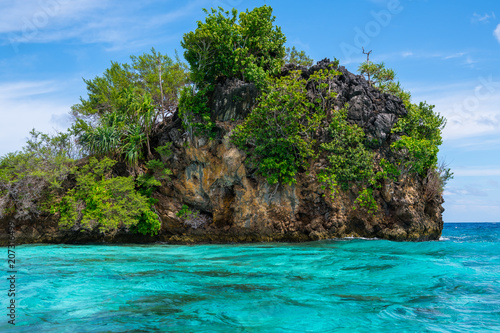 East Misool, group of small island in shallow blue lagoon water, Raja Ampat, West Papua, Indonesia © Subphoto