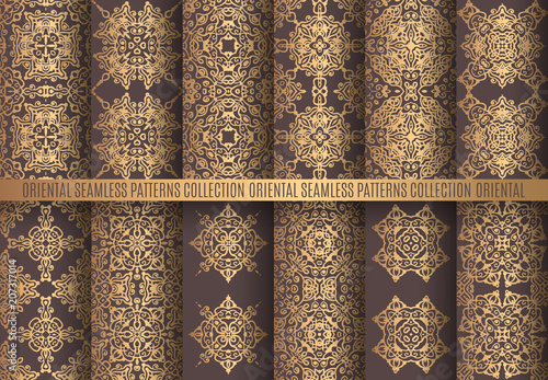 Golden Arabesque Patterns