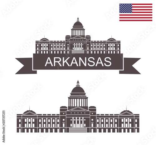 State of Arkansas. Arkansas State Capitol building