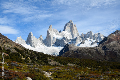 Landscape near Fitz Roy in Patagonia (Argentina)